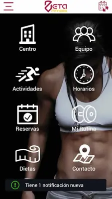 ZETA Fitness android App screenshot 2